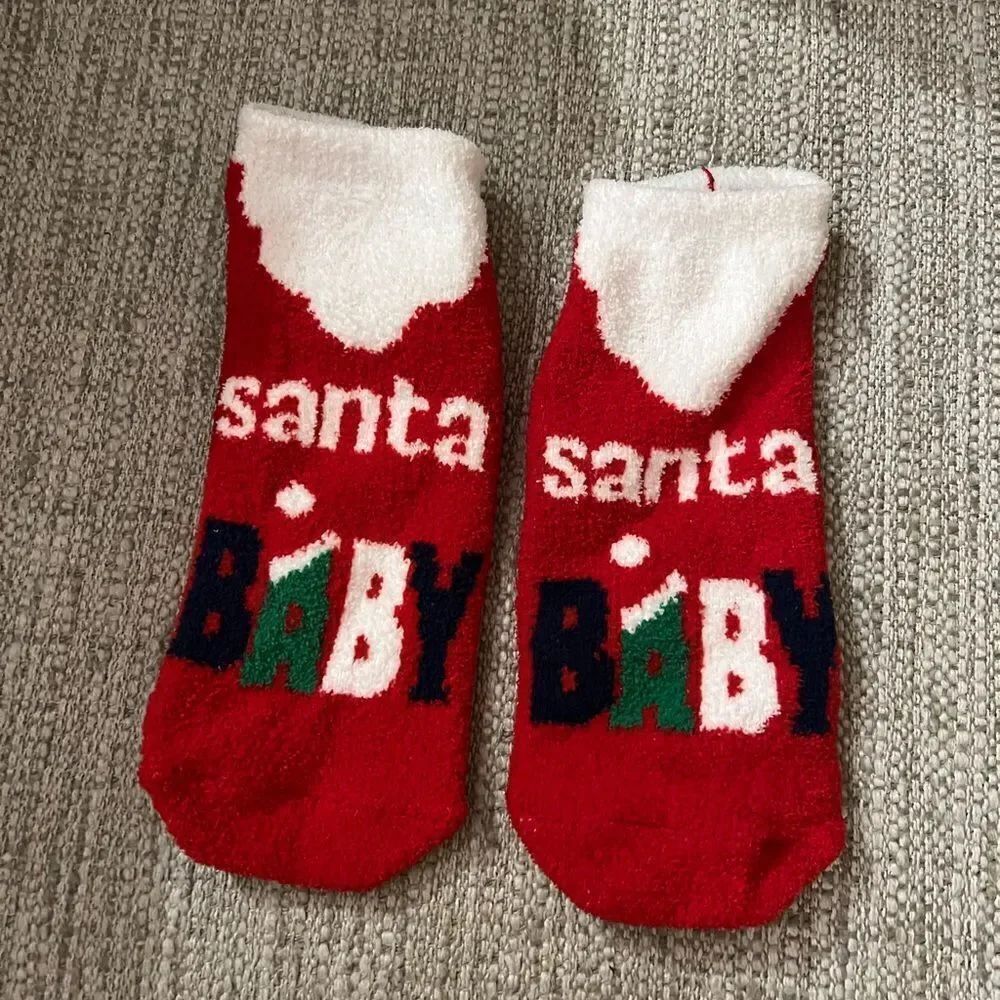 NWOT Santa Baby cozy socks